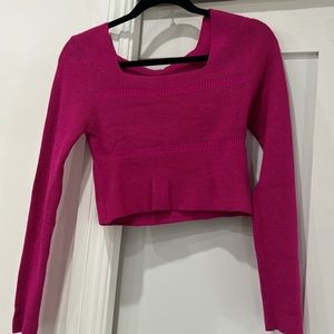 Fuchsia thin sweater
